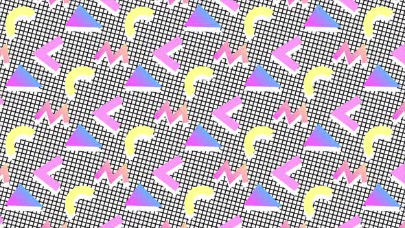 90s Retro Style Hip Hop Vaporwave Loop