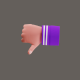 3D Animation of Dislike Hand Gesture Shows Disapproval - VideoHive Item for Sale