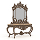 Classic European Style Console Table - 3DOcean Item for Sale