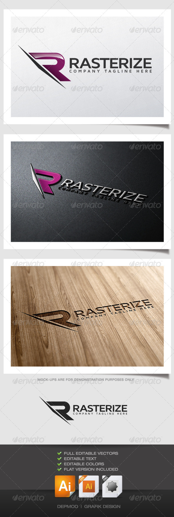 Rasterize Logo