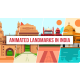 Animated Landmarks In India - VideoHive Item for Sale
