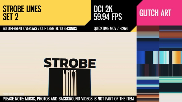 Strobe Lines (2K Set 2)