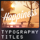Typography titles | 11 Retro Insignias - VideoHive Item for Sale