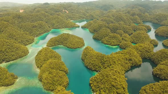 Seascape with Lagoons and Islands