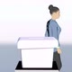 People Vote At The Election Precinct Flat Cartoon Animation 3d Render 3 - VideoHive Item for Sale