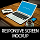 Responsive Screen Mockup - GraphicRiver Item for Sale