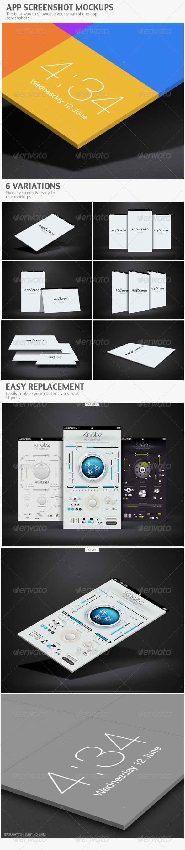 App Screenshot Mockups