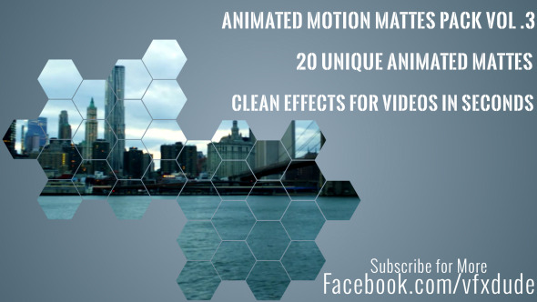 Clean Animated Motion Mattes Pack 3 alt