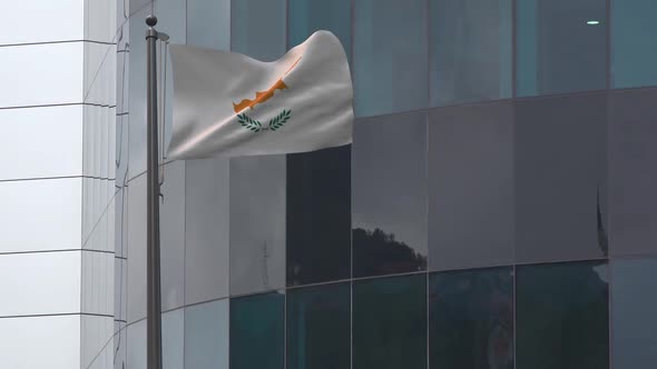 Cyprus Flag  Background 2K