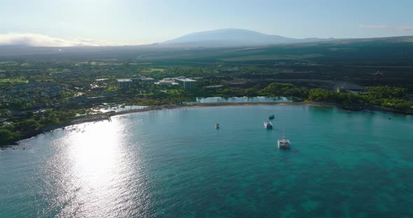 Big Island Bay Aerial