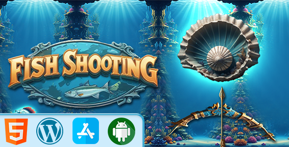 Fish Shooting Game - HTML5 Construct3 Game