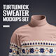 Turtleneck Sweater Mockups Set - GraphicRiver Item for Sale