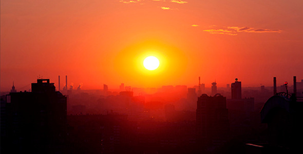 City Sunrise Time Lapse