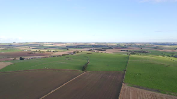 Close Up Aerial View of A Wind Turbine Generating Renewable Energy alt