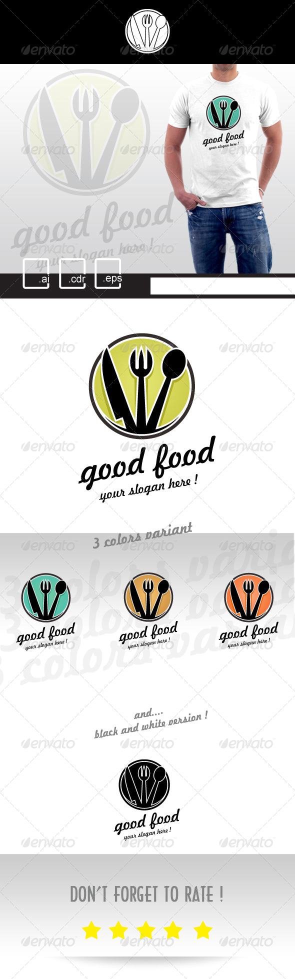 Good Food Restaurant Logo