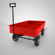 Toy Wagon and Base Mesh - 3DOcean Item for Sale