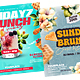Brunch Flyer Bundle - GraphicRiver Item for Sale