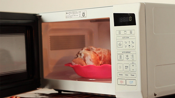 Defrosting Meat on Microwave