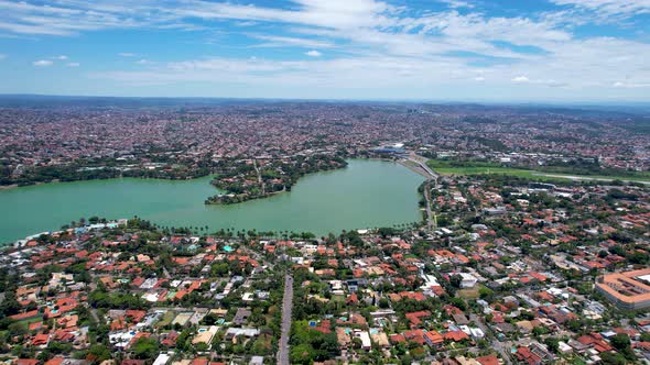 Landmark historic centre of downtown Belo Horizonte, Brazil.