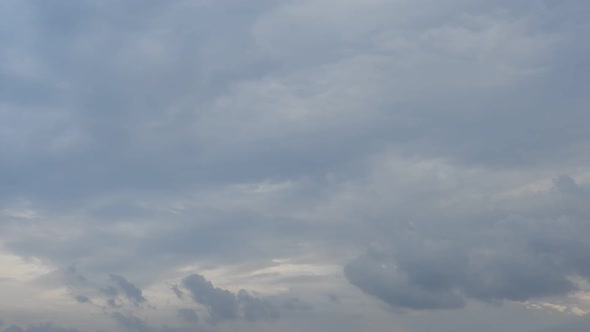 Dramatic scene of clouds time lapse alt
