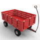 Toy Wagon Car and Base Mesh 2 - 3DOcean Item for Sale