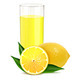 Fresh Lemons with Leaves and Juice - GraphicRiver Item for Sale