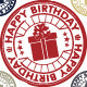 Birthday Stamp - GraphicRiver Item for Sale