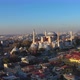 Aerial View of Hagia Sophia Ayasofya Camii in Istanbul - VideoHive Item for Sale