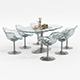 Modern Dining Table and Chairs 43 - 3DOcean Item for Sale