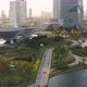 4K Aerial Drone Footage View of Central Park in Songdo - VideoHive Item for Sale