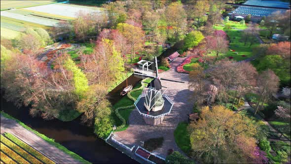 De keukenhof - tulpen in Nederland,