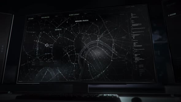 Modern smart analysis system has found the location of the suspects vehicle alt