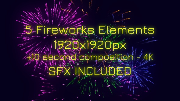 Fireworks Elements Pack