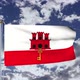 Gibraltar Flag Waving - VideoHive Item for Sale