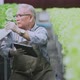asian elder male business owner observes about growing organic arugula on hydroponics farm - VideoHive Item for Sale