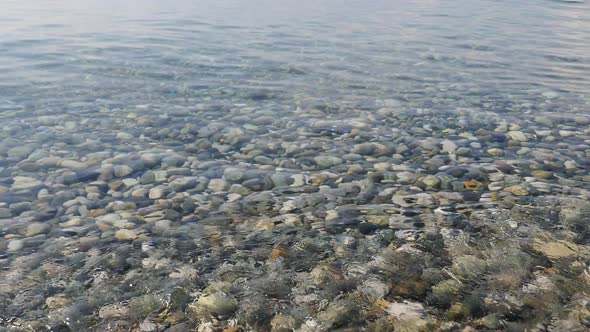 Transparent Sea Water