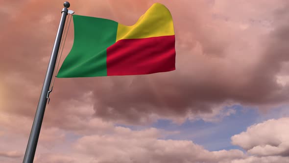 Benin Flag 4K