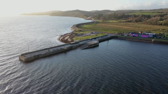 The Pier in Mountcharles in County Donegal  Ireland