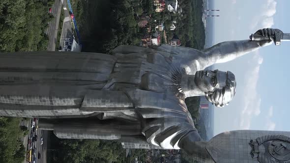 Motherland Monument in Kyiv Ukraine