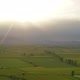 8K Wide Flat Plain Covered With Green Fields - VideoHive Item for Sale