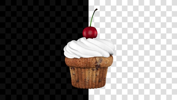 Cupcake Cherry Dessert