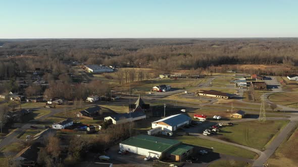 Rural town Georgie America 4k Kentucky