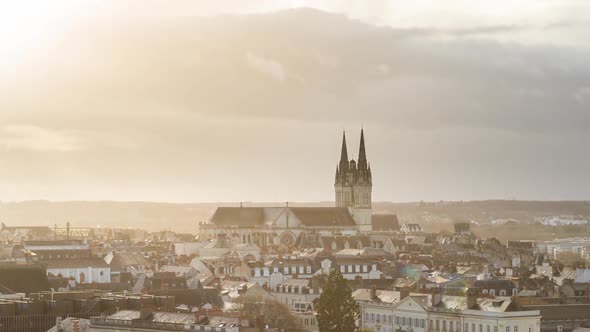 Angers Cathedral Saint Maurice, France