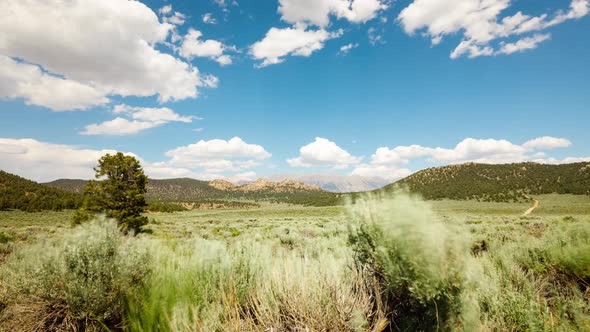 Desert Clouds Time Lapse California