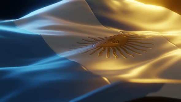Argentina Stylized Flag
