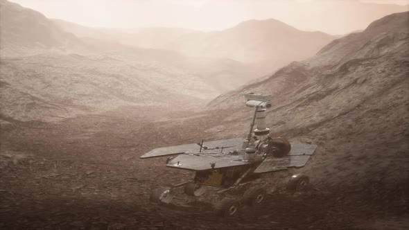 Opportunity Mars Exploring the Surface of Red Planet alt