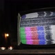 Vintage TV Set Turning On Test Card and Green Screen. Close Up. - VideoHive Item for Sale