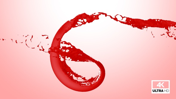 Vortex Splash Of Red Paint V7 alt