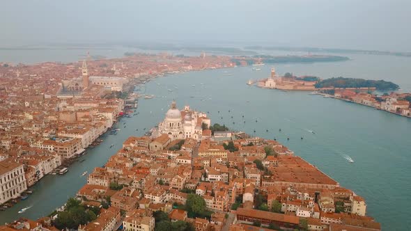 Aerial View of Venice Italy