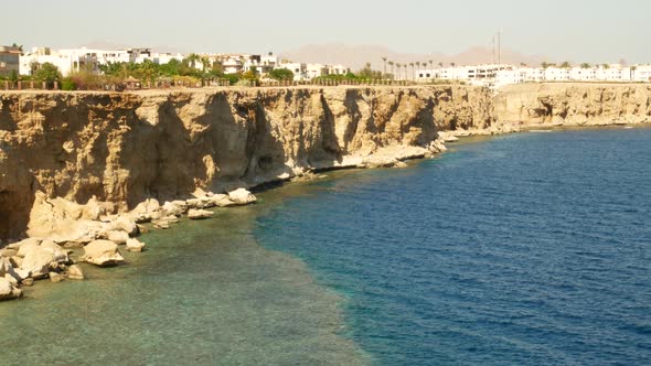 Bluff Beach on Bay on Coastline